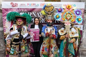 Tonantzin Fern&aacute;ndez presenta el Carnaval 2026 para fortalecer el turismo en San Pedro Cholula