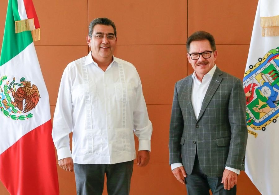 Se reúne Sergio Salomón con Ignacio Mier