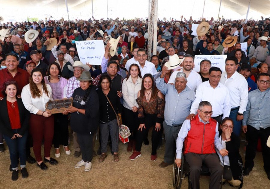 Fortalece gobierno de Puebla al campo para garantizar mejores condiciones de vida