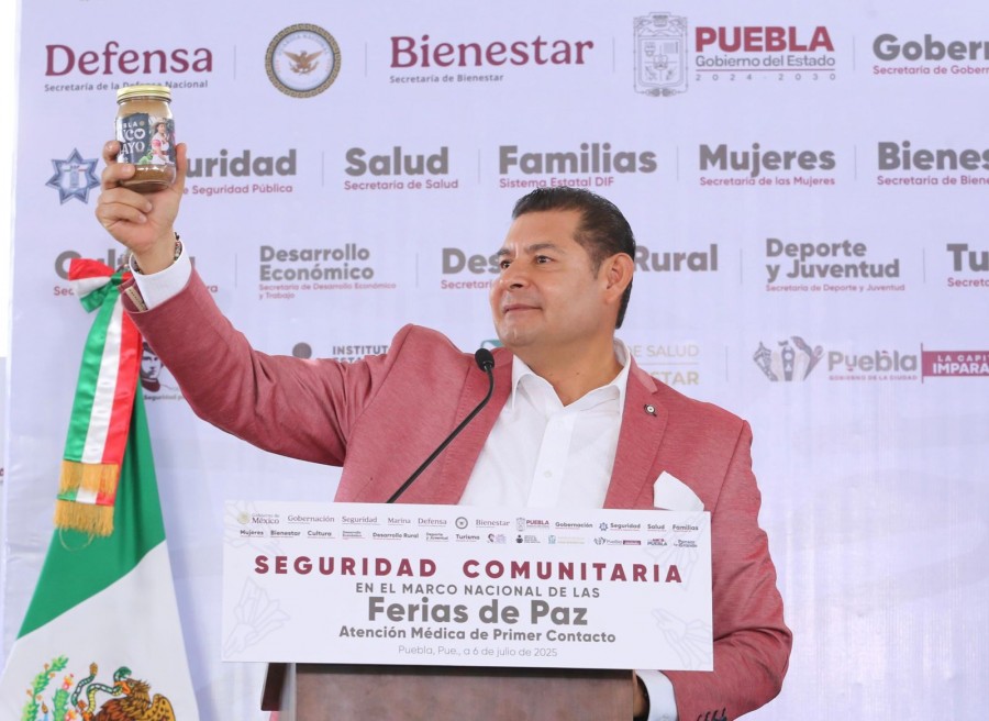 Alejandro Armenta pide reactivar iniciativa de revocaci&oacute;n de mandato en Puebla