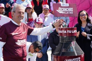 Arranca Pepe Chedraui la campa&ntilde;a Canchas x Latas en la Rivera Anaya