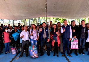 Brindan una navidad feliz a niños y niñas en situación de vulnerabilidad
