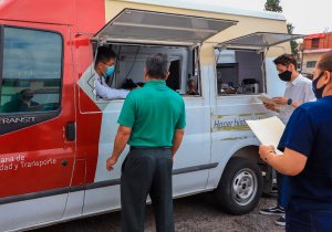 Con unidades móviles, SMT facilita expedición de licencias en 20 municipios