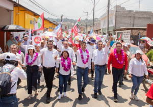 Cierra campaña Eduardo Rivera en Zacatlán
