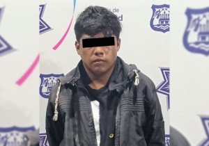 Detiene Policía Municipal de Puebla a presunto delincuente y recupera camioneta