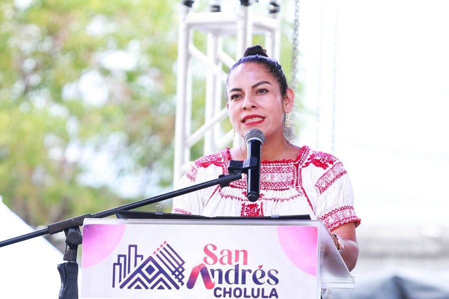 Celebra Lupita Cuautle la tradici&oacute;n y el orgullo de Tlaxcalancingo en la Feria del Nopal 2026
