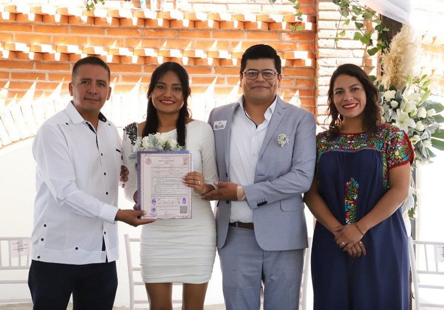 Celebró Mundo Tlatehui la tercera jornada de Bodas Civiles Gratuitas