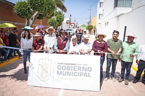 Cuautlancingo dignifica calle en Reserva Territorial Quetzalc&oacute;atl