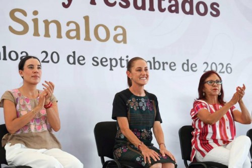 Sheinbaum anuncia atención directa del Gobierno de México a la población de Sinaloa a partir de la próxima semana