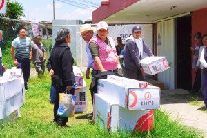 Gobierno de Texmelucan entrega 250 calentadores solares con inversión superior a 1 mdp