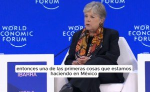 M&eacute;xico lleva a Davos su visi&oacute;n econ&oacute;mica con justicia social y protecci&oacute;n ambiental