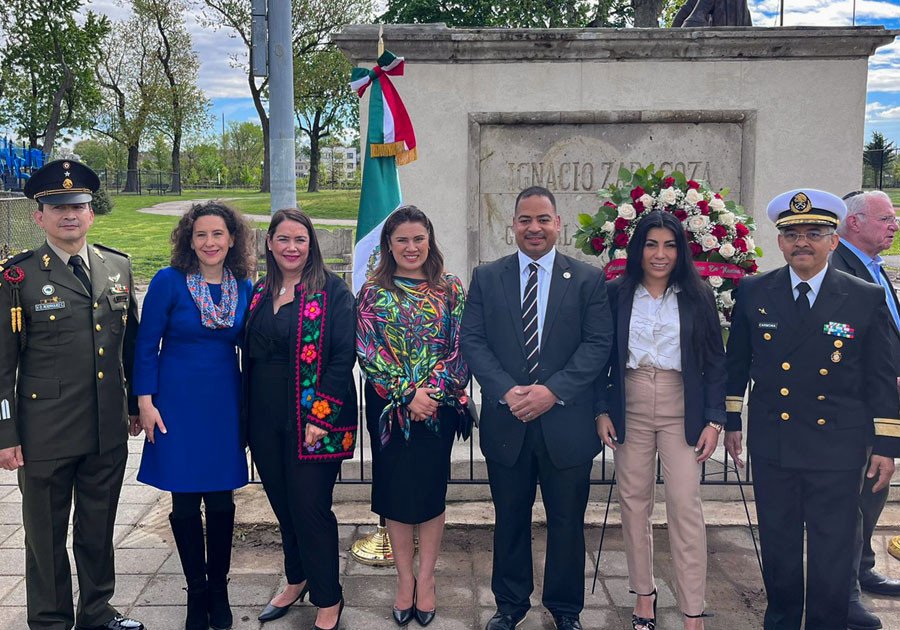 Gobierno estatal, presente en conmemoraciones del 5 de Mayo en Estados Unidos