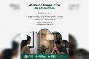 Gobierno de Texmelucan impulsa acciones para la prevención y tratamiento de las adicciones