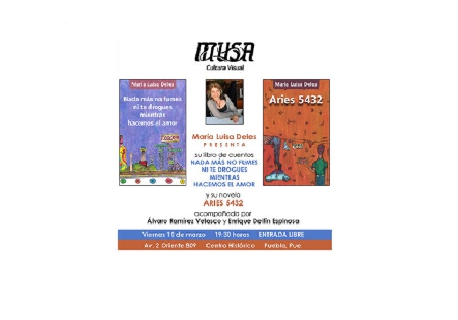 El 10 de marzo, la escritora María Luisa Deles presentará novela y libro de cuentos