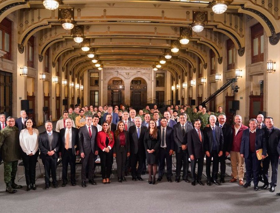 Recibe Céspedes Peregrina apoyo en Palacio Nacional y de Sheinbaum