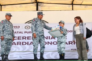 Ceremonia “Guardia Honorario” coadyuva en la construcción de una sociedad incluyente y solidaria