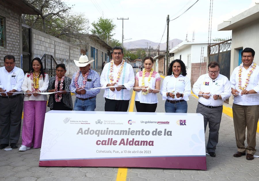Favorece gobierno de Sergio Salom&oacute;n a Santa Mar&iacute;a Cohetzala con infraestructura carretera