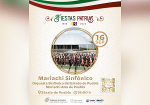 Con danzas, música y cine, Cultura celebrará Fiestas Patrias en Puebla