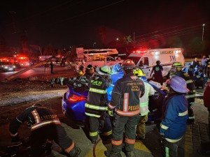 Reportan con muerte cerebral a Paulina, tras choque por arrancones en la Vía Atlixcáyotl