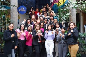 El deporte salva juventudes dijo Gaby "La Bonita" S&aacute;nchez al reunirse con la AMPEP