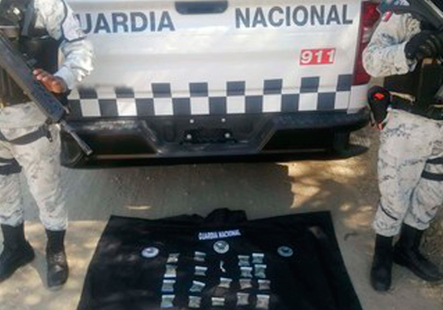 Guardia Nacional asegura droga en Acatl&aacute;n