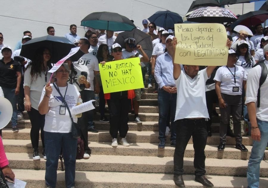 Se suma a paro el personal del Poder Judicial de la Federación en Puebla