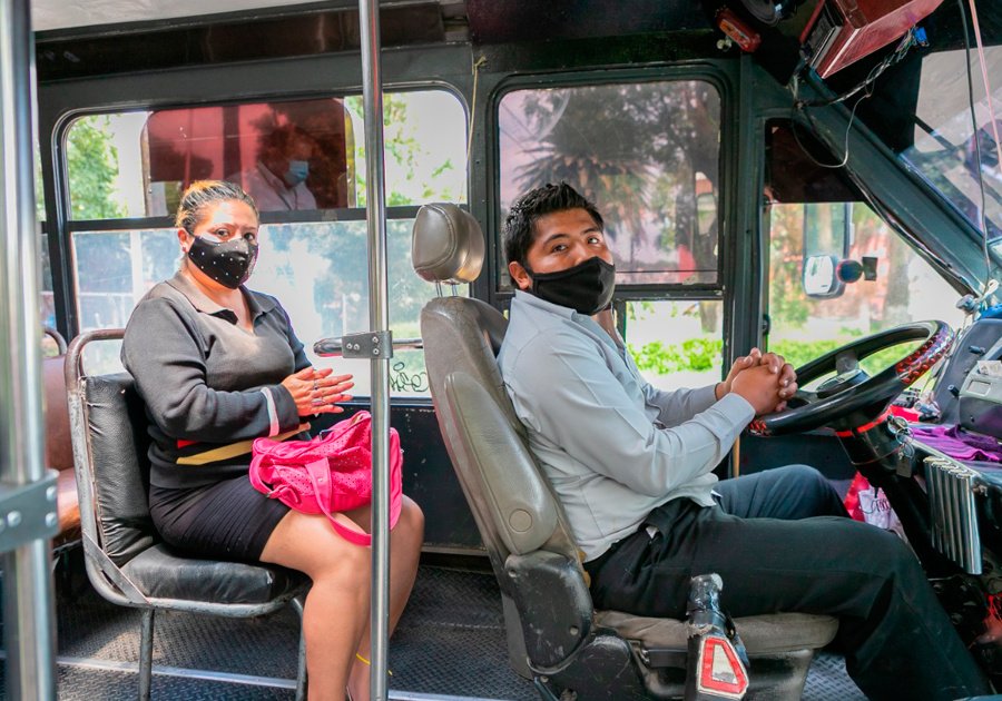 Supervisa Movilidad y Transporte medidas sanitarias en unidades públicas
