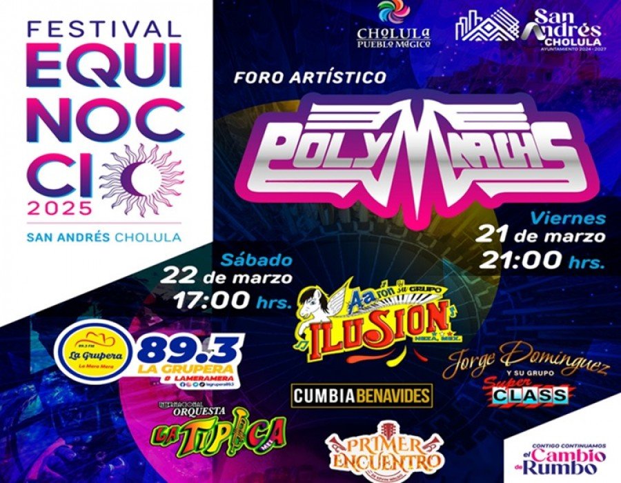Equinoccio 2025: Artesanías, gastronomía, Festival del Pulque y más música en San Andrés Cholula
