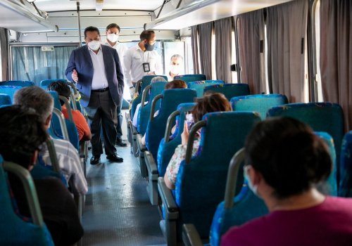 Benefició transporte gratuito a más de 150 mil trabajadores del sector salud