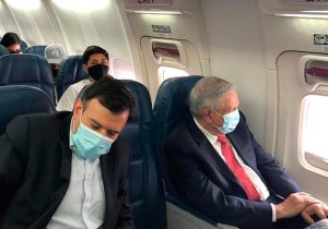 Arriba AMLO a Washington para cumbre trilateral