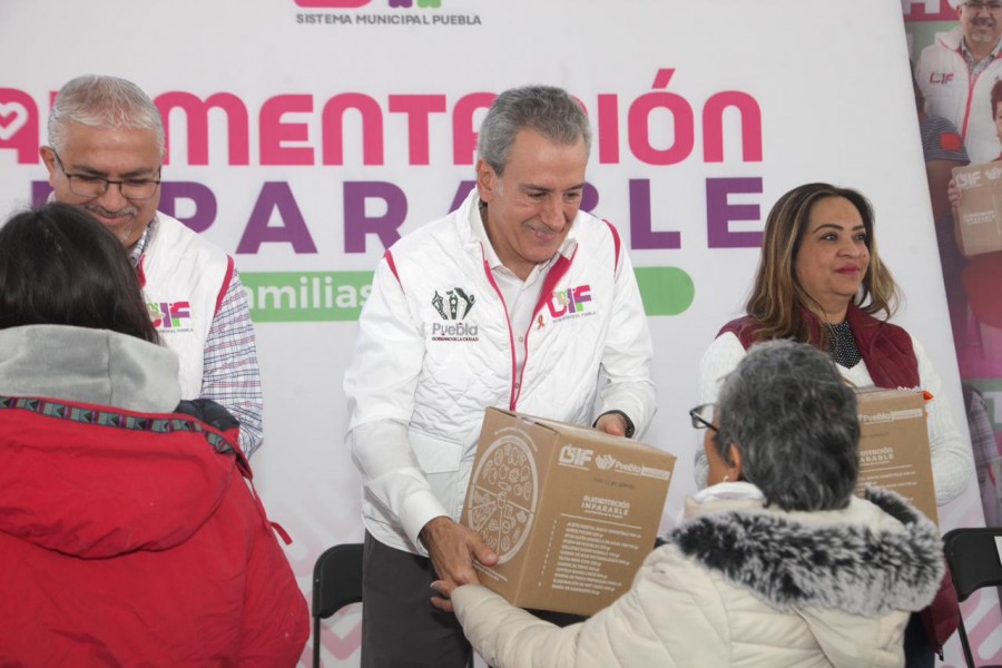 Pepe Chedraui lleva “Alimentación Imparable” a la Unidad Habitacional Xilotzingo