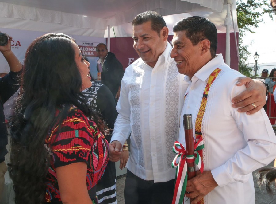 Oaxaca y Puebla unidos por el bienestar del pueblo, fortalecen transformación y seguridad