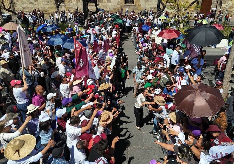 En Jalisco se van a romper las cadenas de la corrupción: Claudia Sheinbaum
