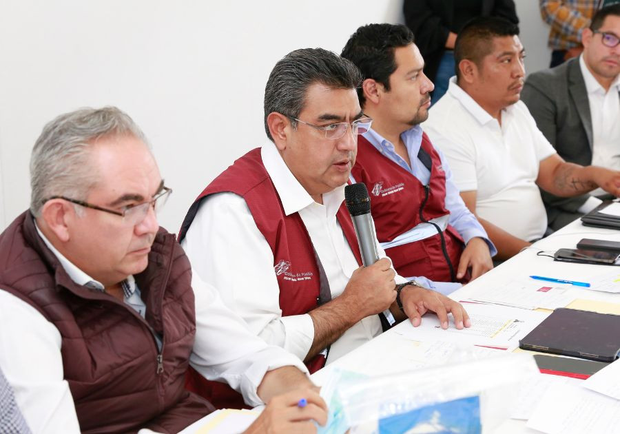 Gobierno del Estado, preparado en caso de contingencia volcánica: Sergio Salomón