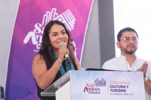 Lupita Cuautle invita a consumir local en la Feria del Queso 2026