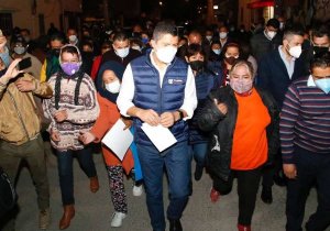 Arranca Eduardo Rivera P&eacute;rez las Caminatas por la Seguridad