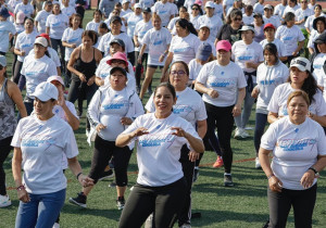 Lupita Cuautle impulsa la salud y cohesión social durante el evento “Activate San Andrés Cholula”