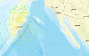 SEMAR recomienda alejarse de playas  tras sismo de magnitud 8.7 en Rusia