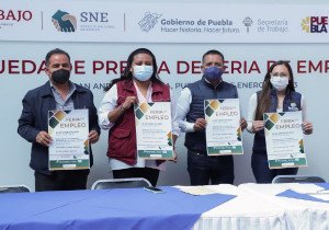 Presenta Tlatehui Primera Feria del Empleo 2023 en San Andrés Cholula