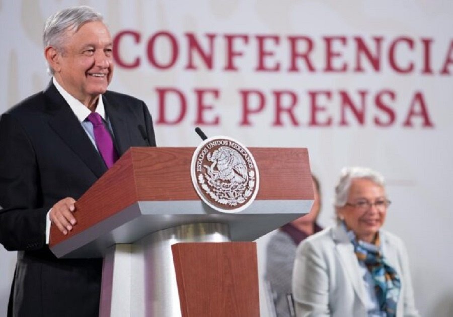 Andrés Manuel López Obrador y Olga Sánchez Cordero