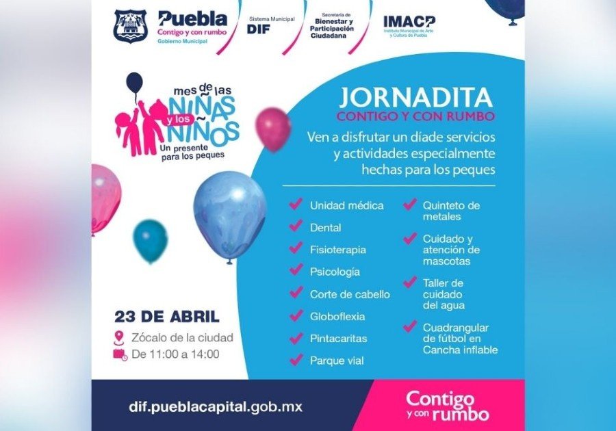 Acercarán servicios y actividades especiales para la niñez