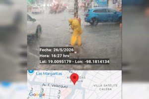 Más de 20 Puntos de encharcamiento atendió Agua de Puebla