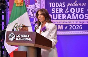 Billete de Loter&iacute;a inscribe D&iacute;a Internacional de las Mujeres para honrar su lucha hist&oacute;rica por la igualdad de derechos