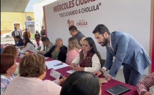 Encabeza Tonantzin Fernández el Miércoles Ciudadano en San Pedro Cholula