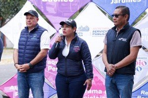 Mejora Lupita Cuautle imagen urbana en Delegaci&oacute;n Atlixc&aacute;yotl