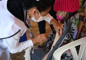 Vacunación en Puebla