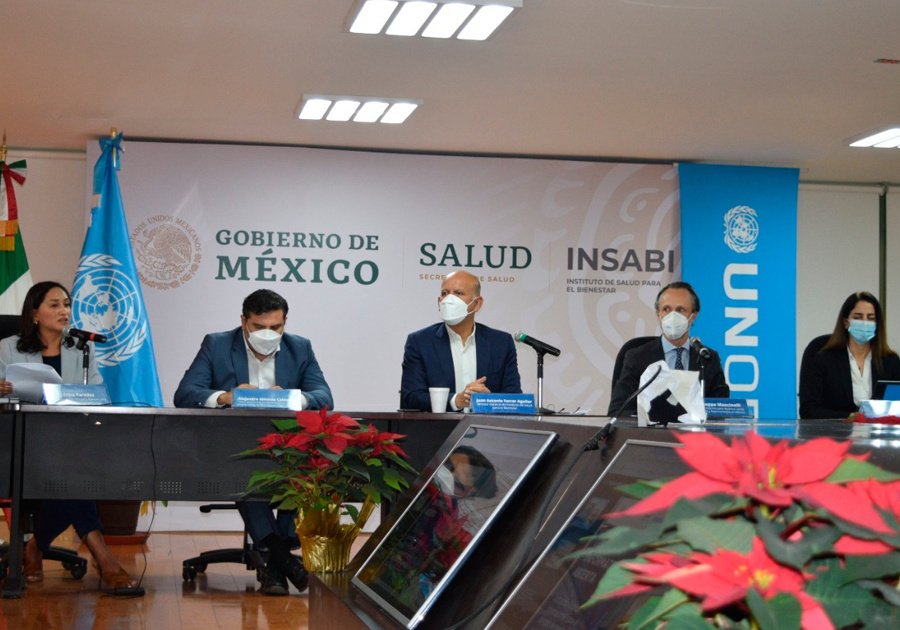 Presentan Unops e Insabi compra para 2022
