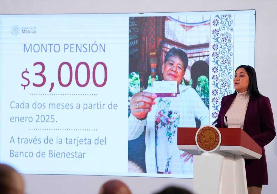 Pensión Bienestar para mujeres de 60 a 64 años abre registro el 7 de octubre