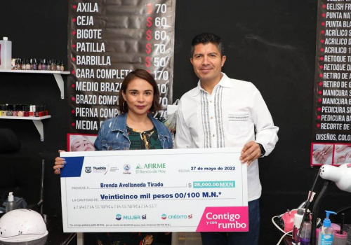 Reciben 100 emprendedores apoyo crediticio del Ayuntamiento de Puebla
