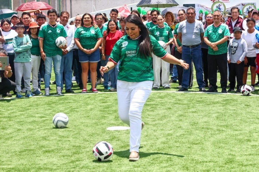 Tonantzin Fern&aacute;ndez reafirma su compromiso con la ni&ntilde;ez y la juventud al inaugurar el Mundialito Social 2026